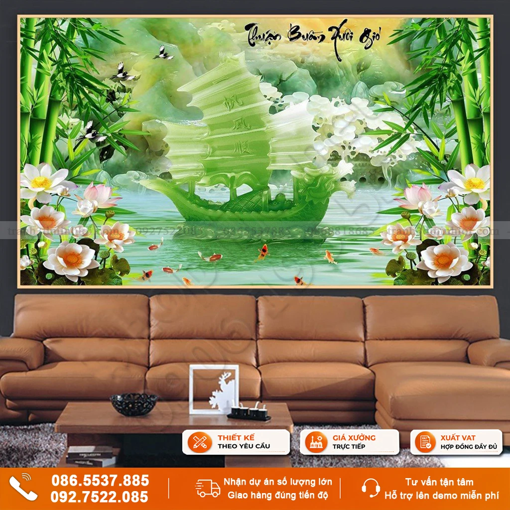Tranh thuận buồm xuôi gió