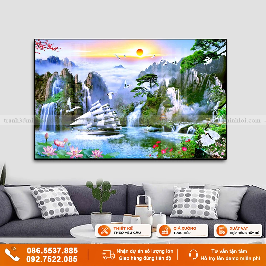 Tranh thuận buồm xuôi gió