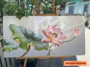 Tranh hoa sen