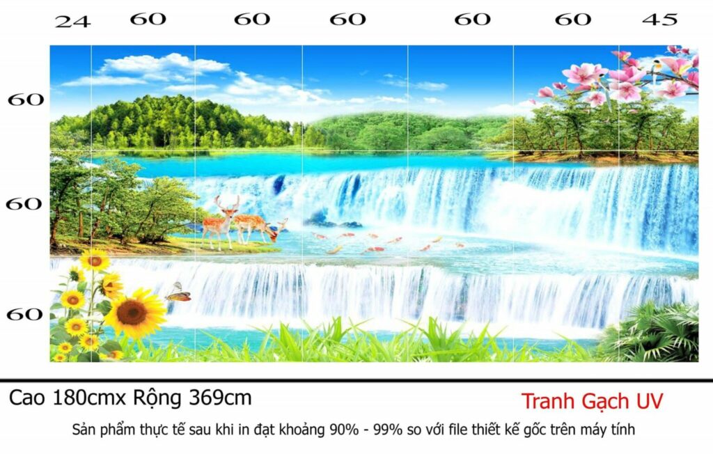 TRANH 3D MINH LỢI thi công tranh gạch tranh kính tphcm