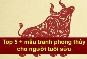 Top 5+ mẫu tranh phong thủy cho người tuổi sửu