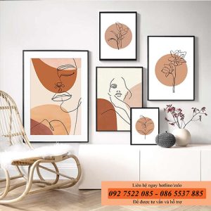 Tranh hiện đại treo tường