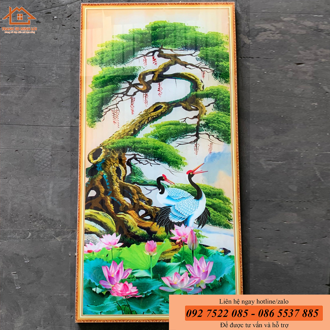 Tranh tùng bách - tranh phong thủy cho người tuổi Ngọ