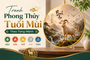 Tranh phong thủy tuổi Mùi