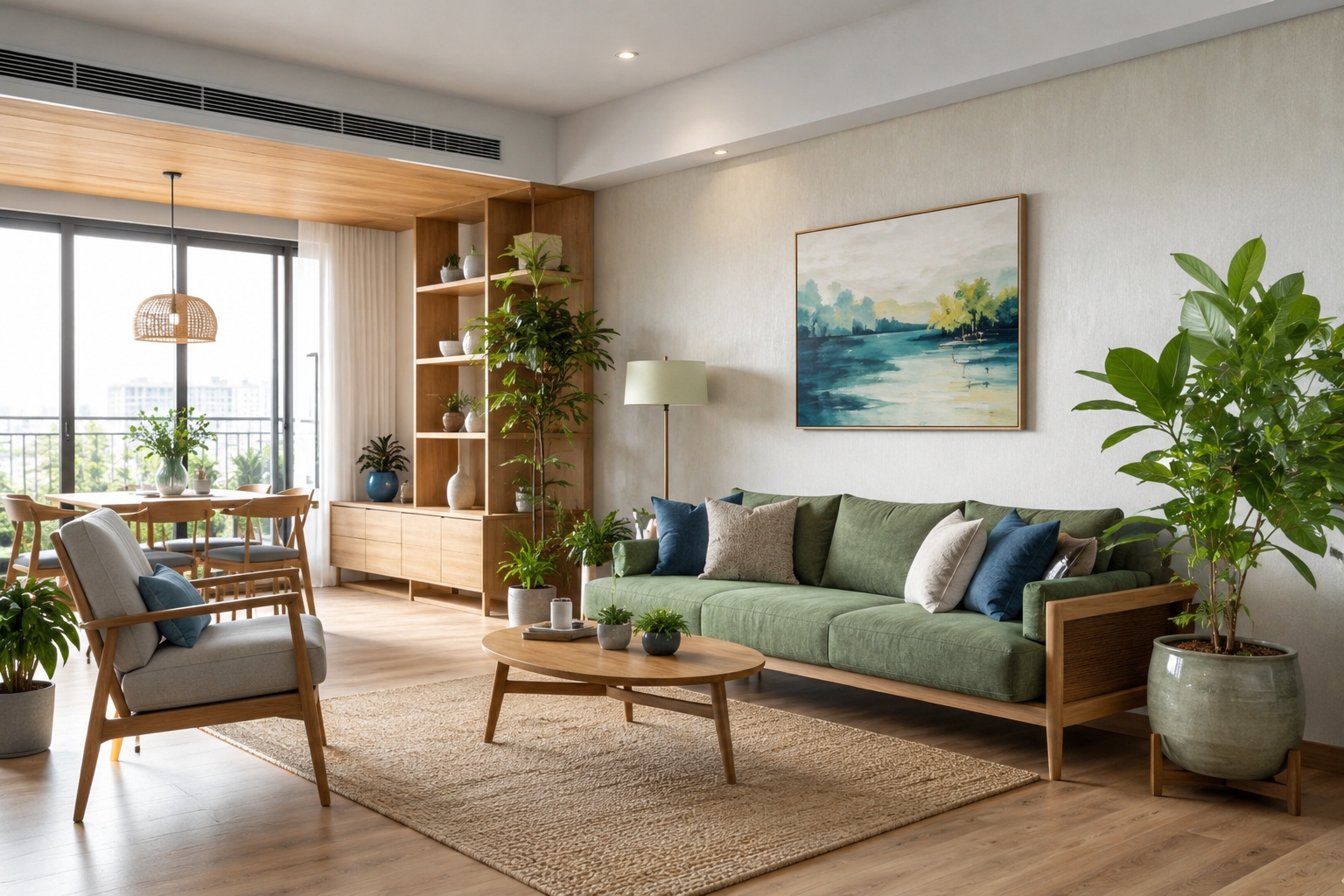 Nội thất hợp phong thủy người mệnh Mộc
