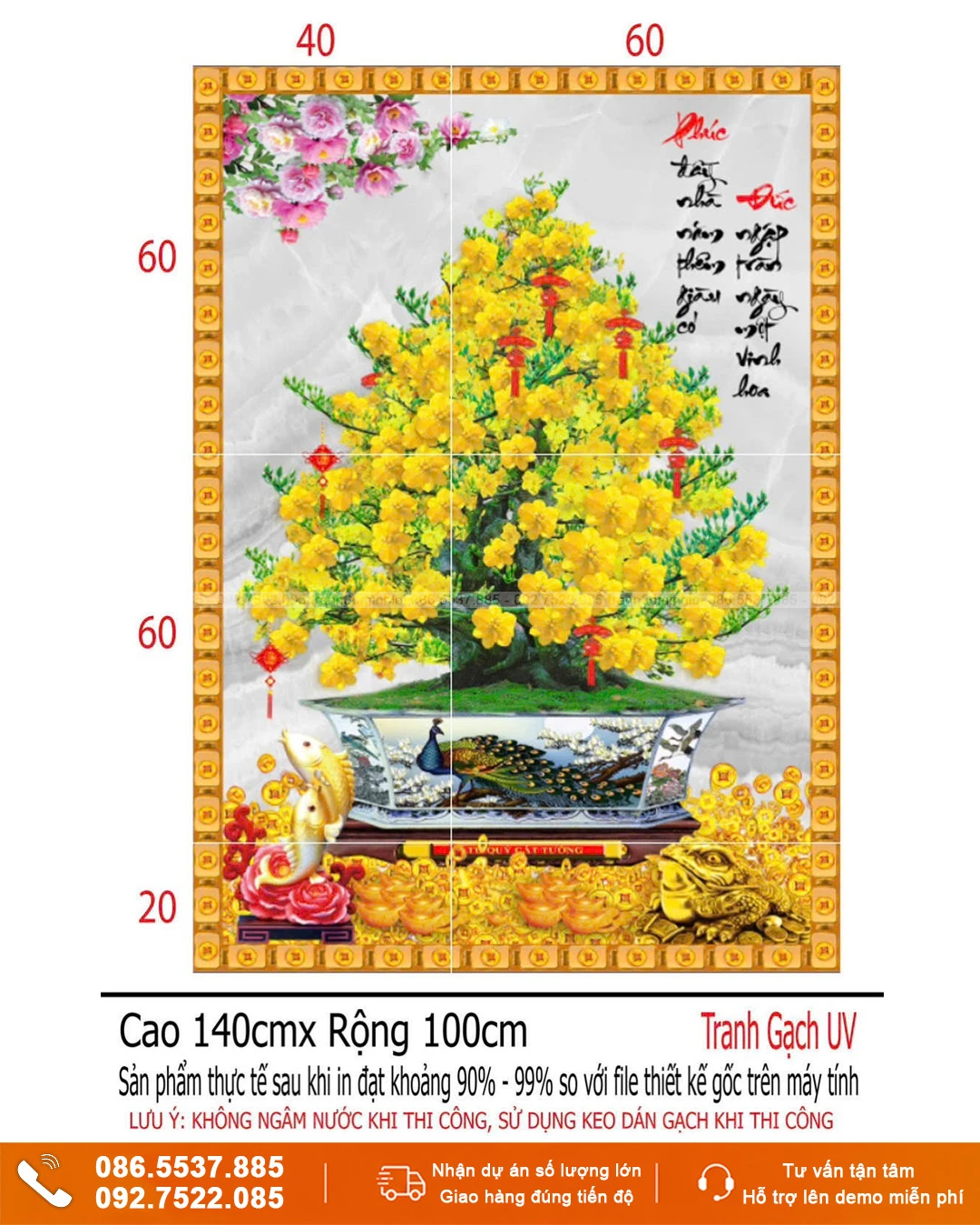 Gạch 3D ốp tường