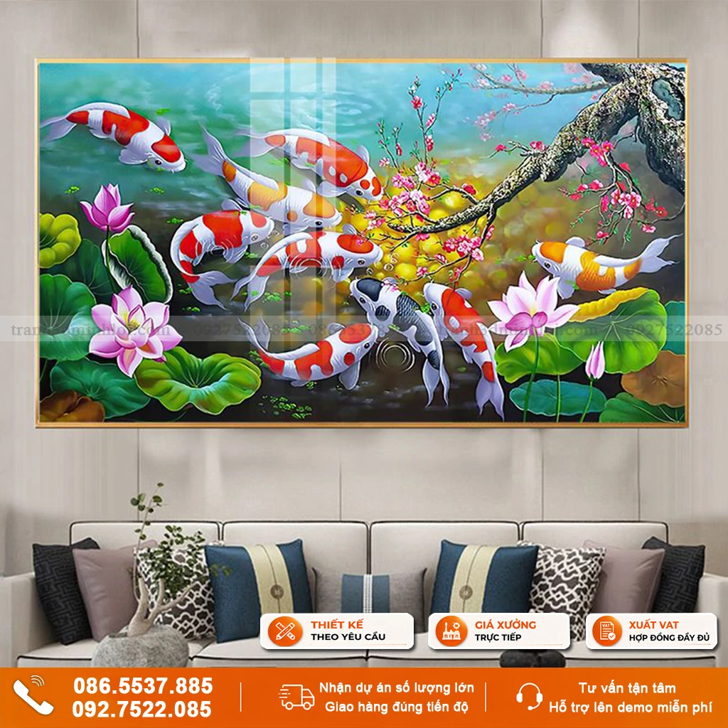 Tranh cửu ngư quần hội