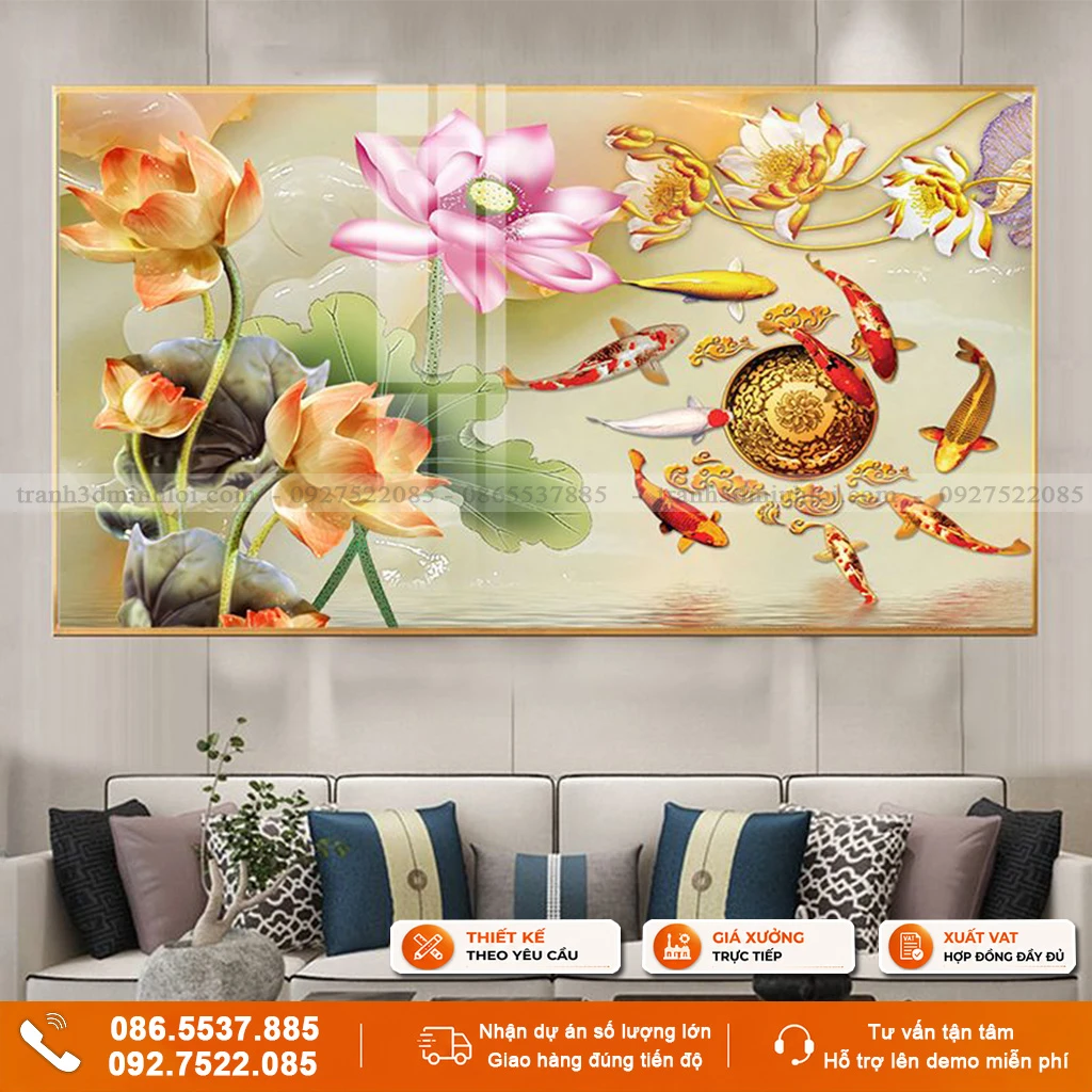 Tranh cửu ngư quần hội