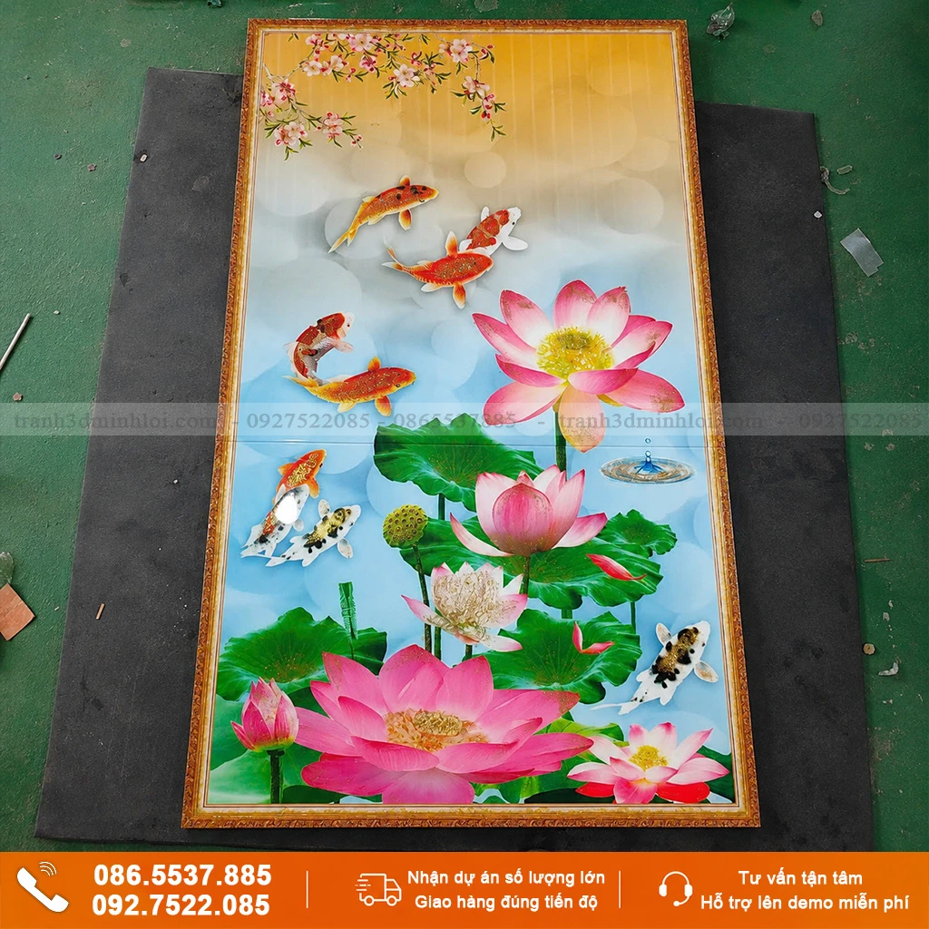 Tranh cửu ngư quần hội