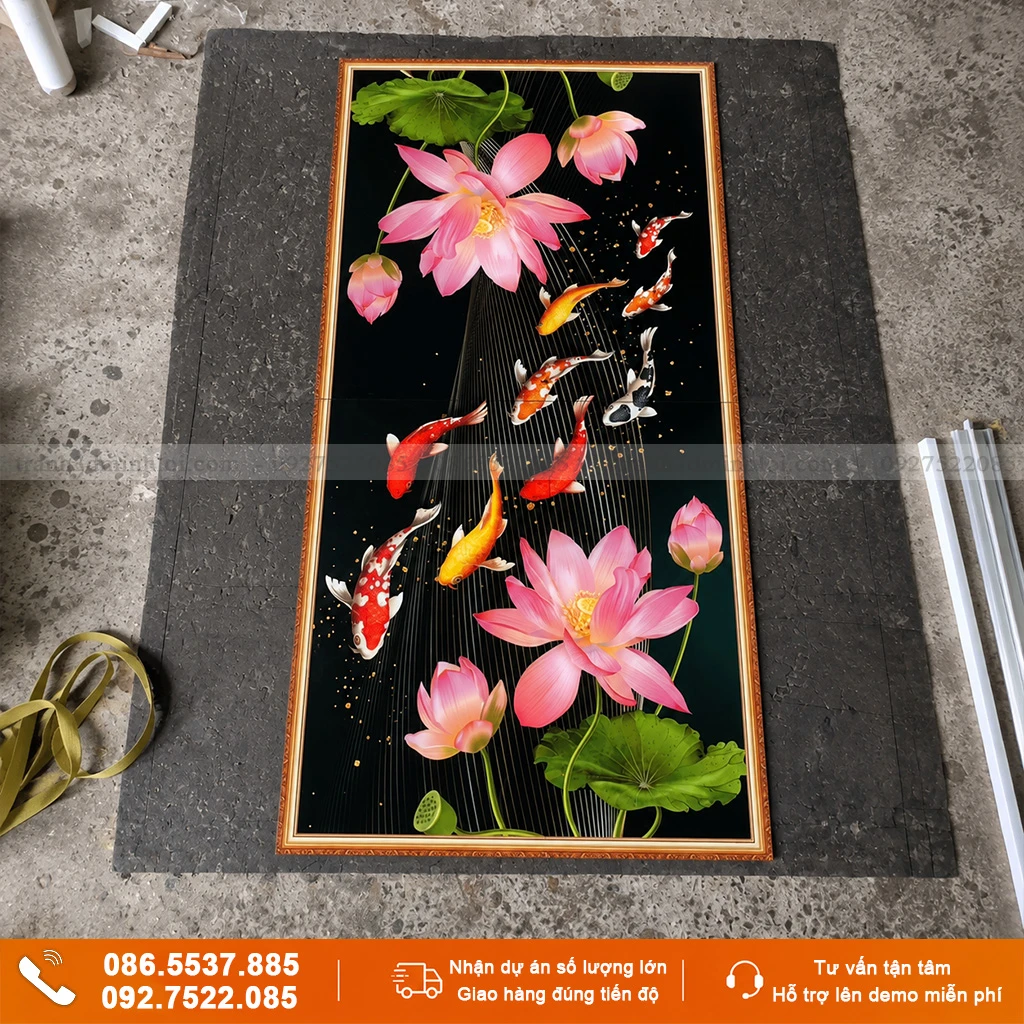 Tranh cửu ngư quần hội