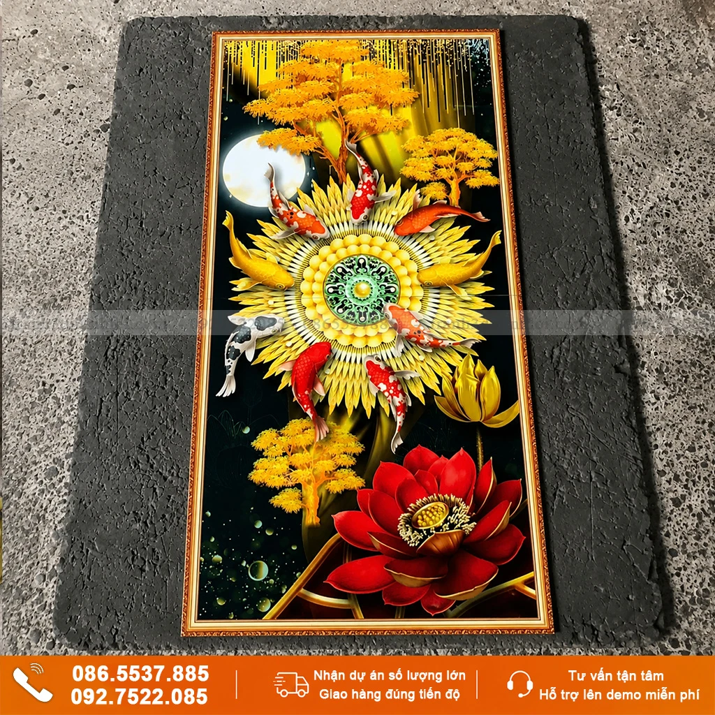 Tranh cửu ngư quần hội