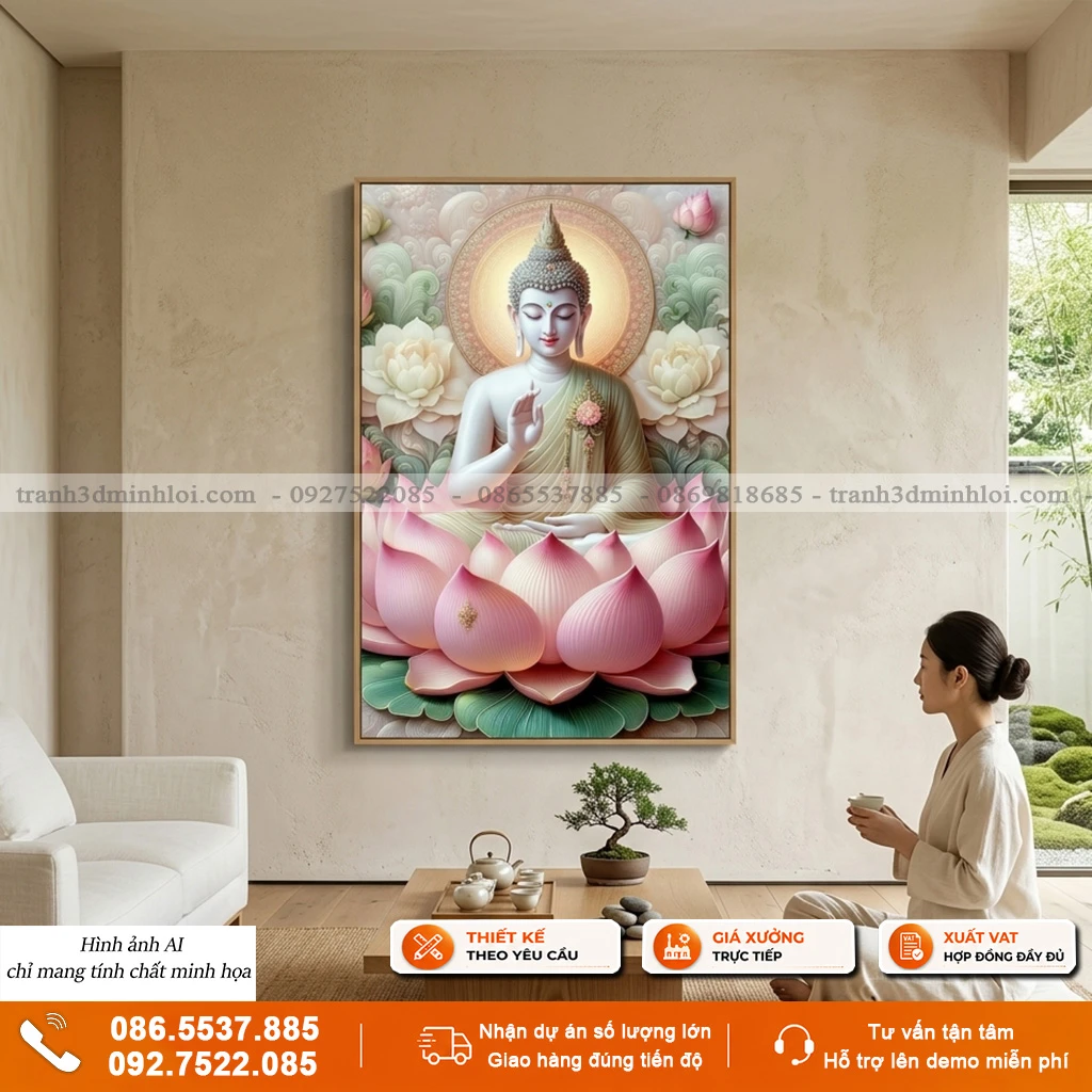 Tranh phật treo tường