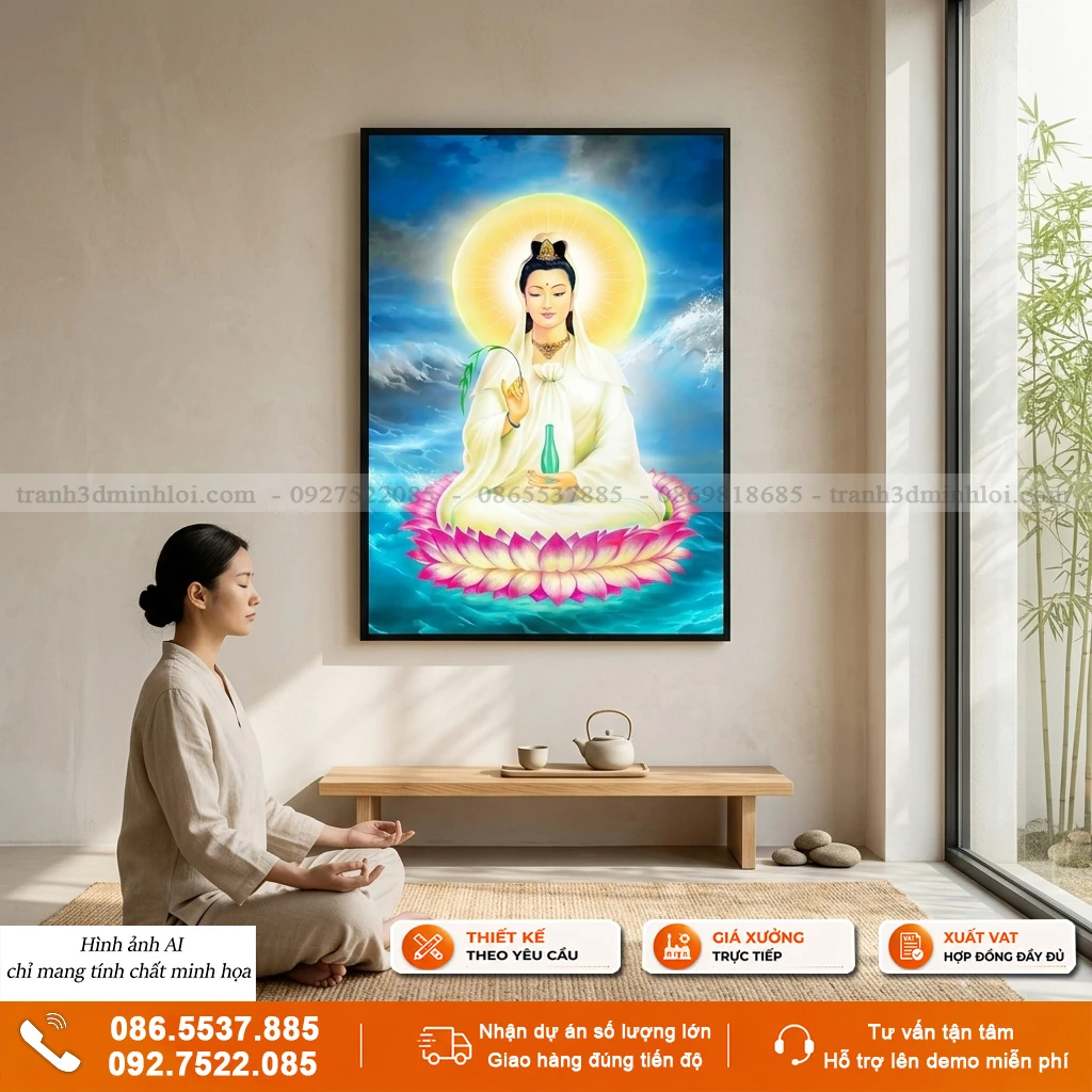 Tranh phật treo tường