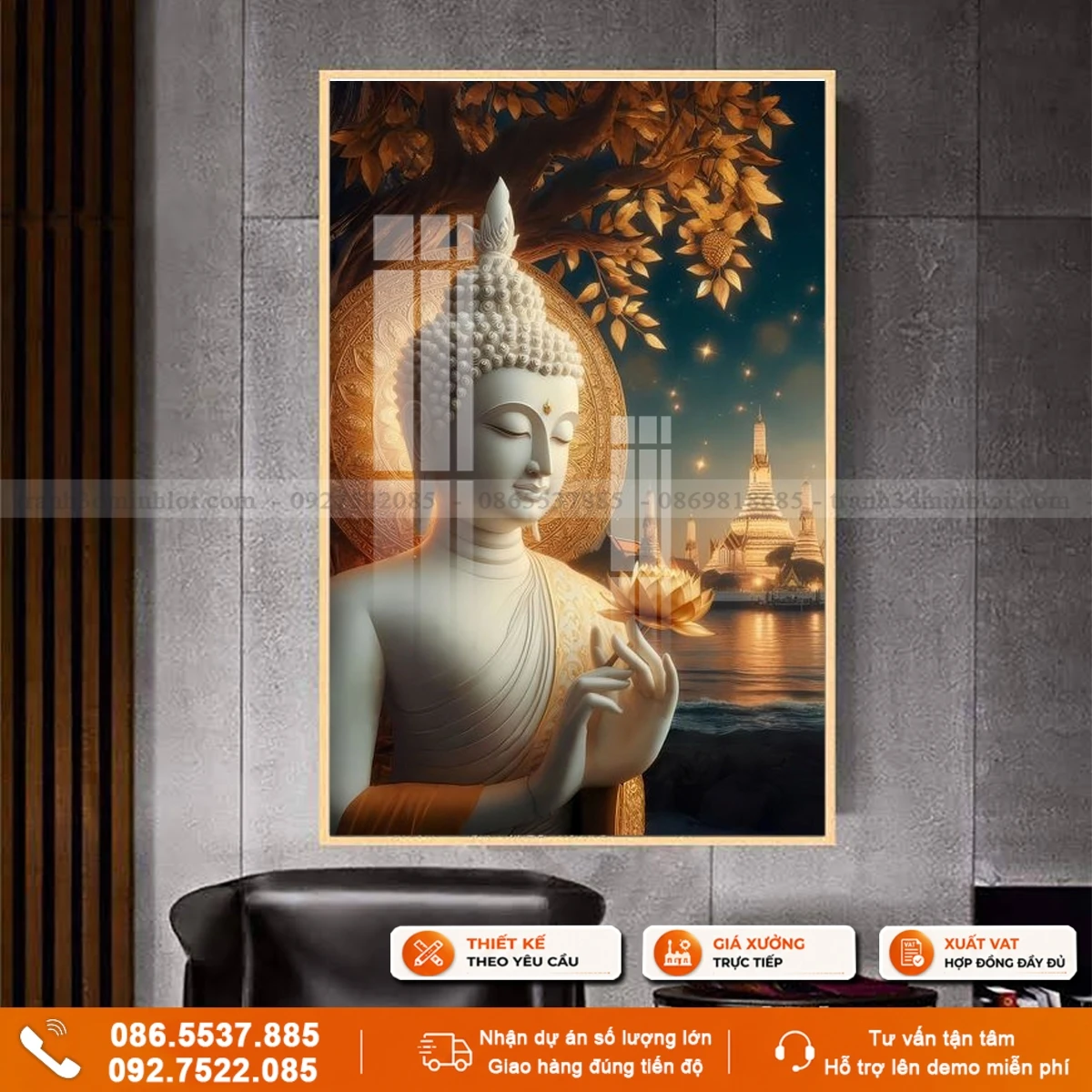 Tranh phật treo tường