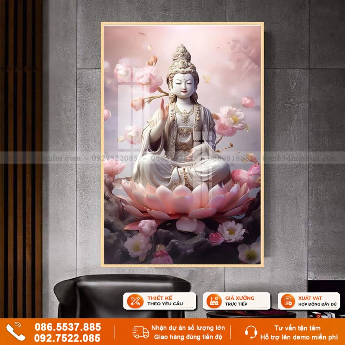 Tranh phật treo tường