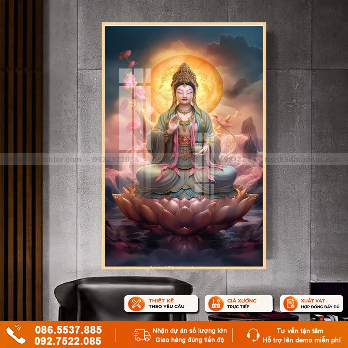 Tranh phật treo tường