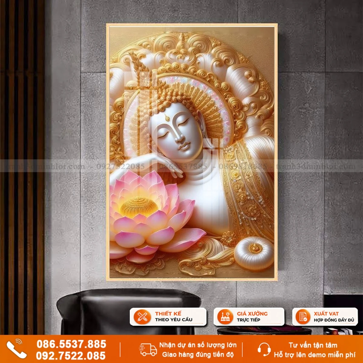 Tranh phật treo tường