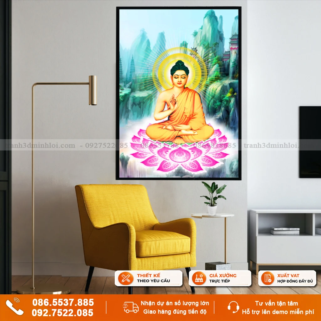 Tranh phật treo tường