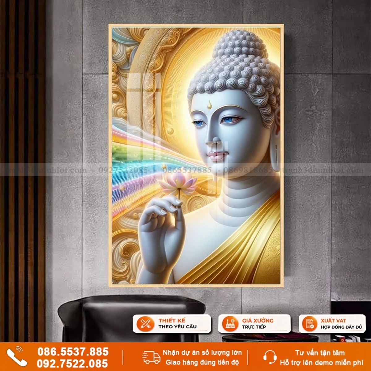 Tranh phật treo tường