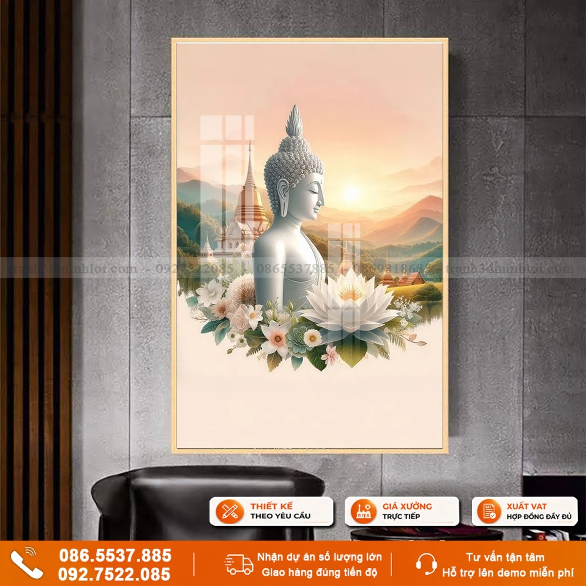 Tranh phật treo tường