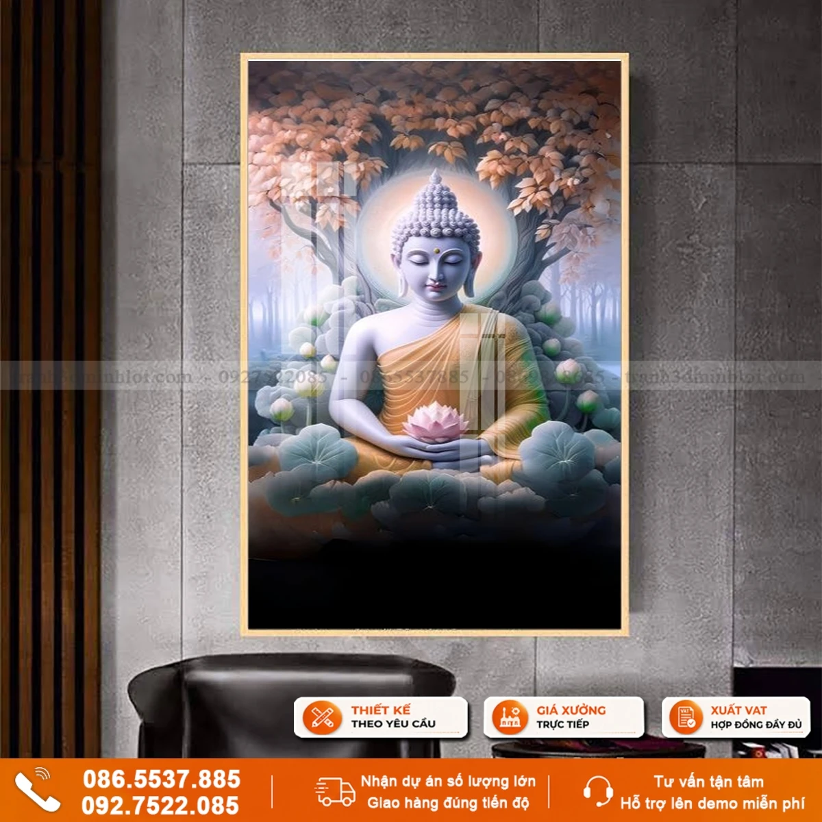 Tranh phật treo tường