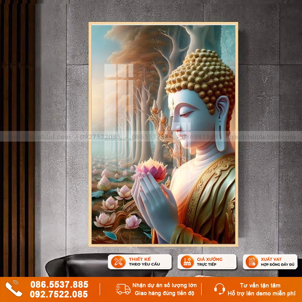 Tranh phật treo tường