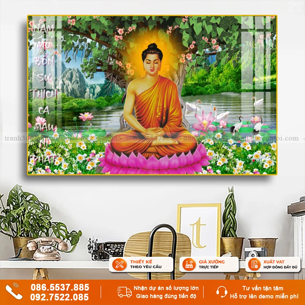 Tranh phật treo tường
