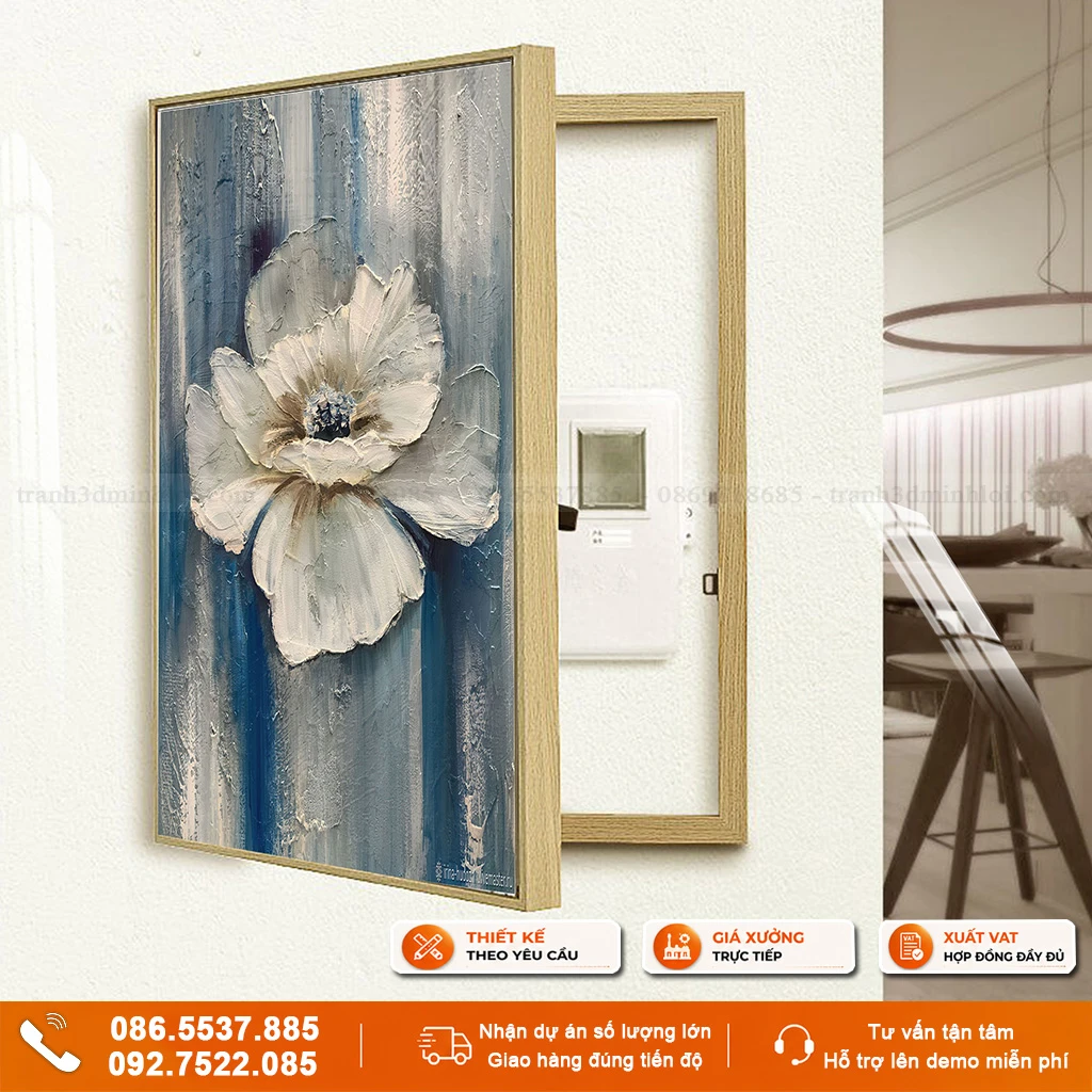 Tranh che ổ điện khổ dọc