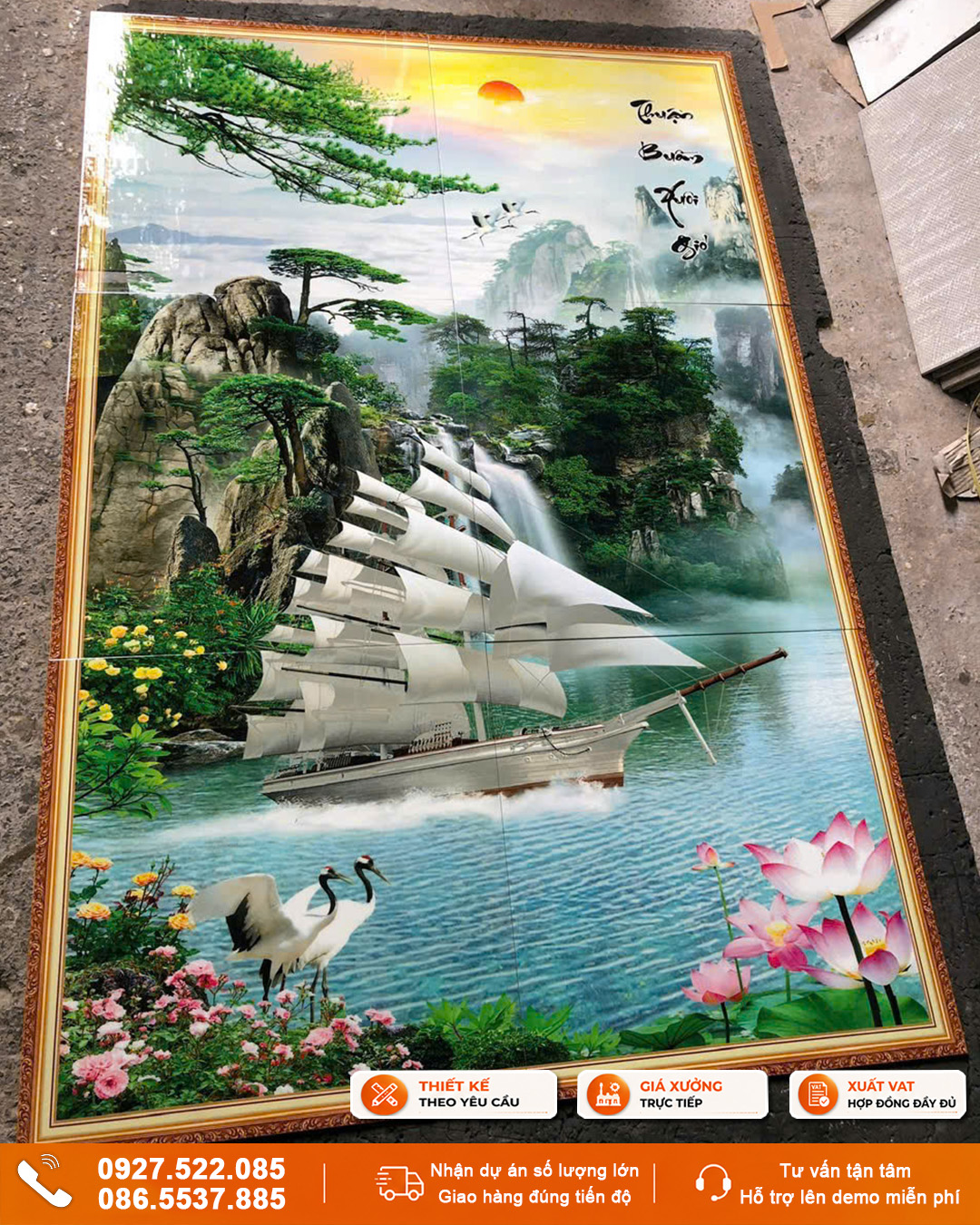 Gạch ốp tường Thuận Buồm Xuôi Gió