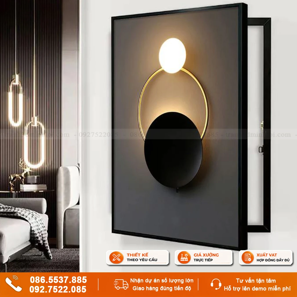 Tranh che ổ điện khổ dọc