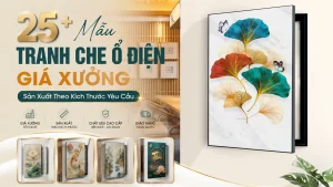 Mẫu tranh che ổ điện đẹp