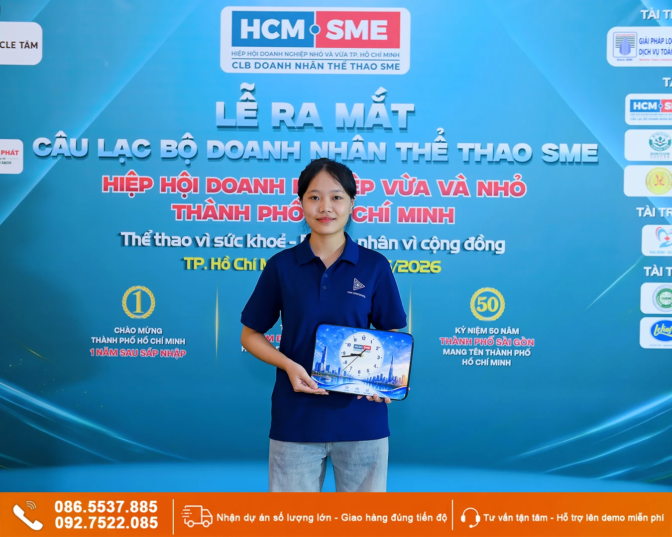 Đồng hồ quà tặng in logo doanh nghiệp