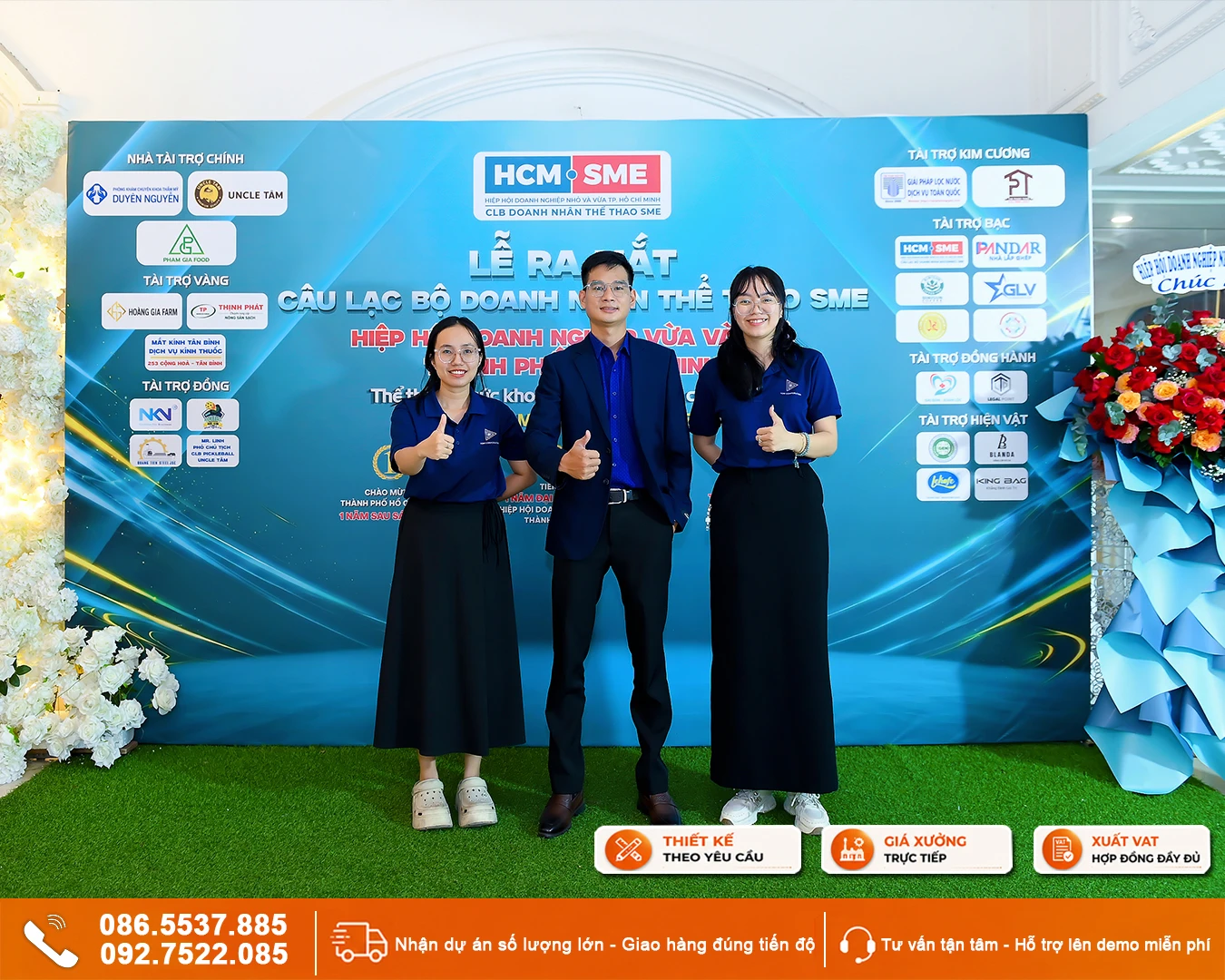 Sự kiện trưng bày gian hàng giá xưởng