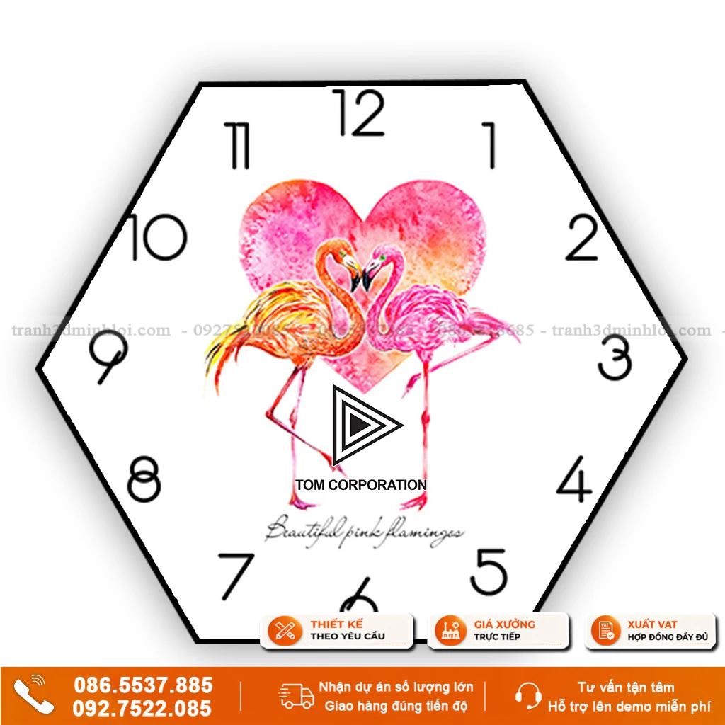 Đồng Hồ Quà Tặng In Logo Theo Yêu Cầu