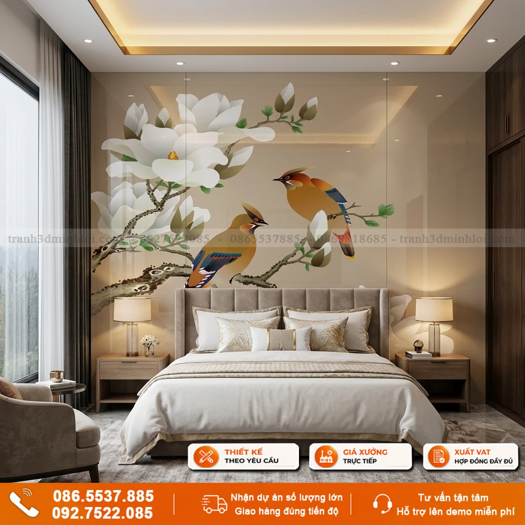 Tranh gạch 3d ốp tường