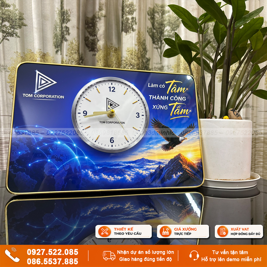 đồng hồ quà tặng TP.HCM, đồng hồ quà tặng doanh nghiệp, đồng hồ in logo doanh nghiệp, đồng hồ quà tặng theo yêu cầu, đồng hồ quà tặng số lượng, quà tặng doanh nghiệp TP.HCM, đồng hồ quà tặng công đoàn, đặt đồng hồ quà tặng