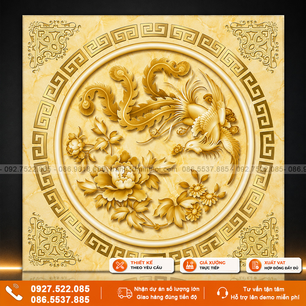 Sàn Thang Máy Mẫu Họa Tiết & Hoa Văn